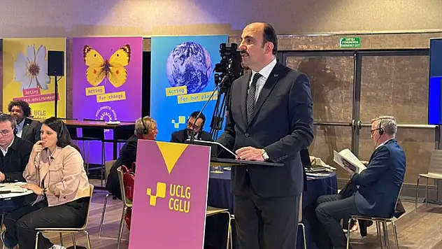 Başkan Altay'dan UCLG toplantısında ABD'li diplomata İsrail tepkisi
