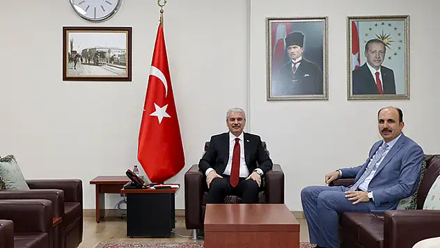 Başkan Altay'dan Vali Akın'a hayırlı olsun ziyareti