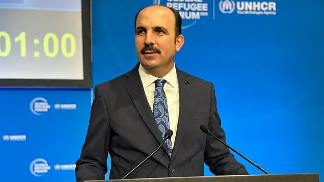 Başkan Altay, dünyada mültecilere yönelik düzenlenen en büyük uluslararası toplantıda konuştu 
