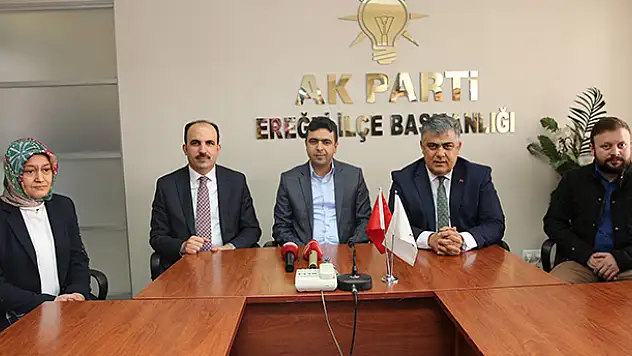Başkan Altay Ereğli'de referandum için destek istedi