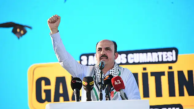 Başkan Altay: Gazze, tüm insanlık vicdanının gömüldüğü bir mezar oldu