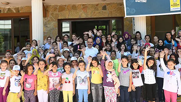 Başkan Altay, Genç KOMEK Yaz Okulu öğrencileriyle buluştu