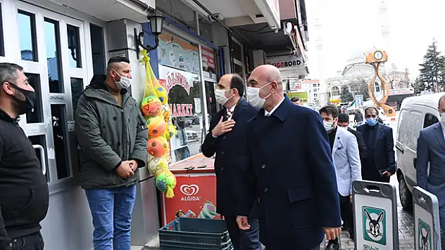 Başkan Altay: İlçelerimiz için gece gündüz demeden çalışıyoruz