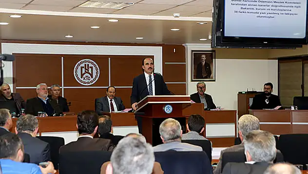 Başkan Altay iş adamlarıyla buluştu 