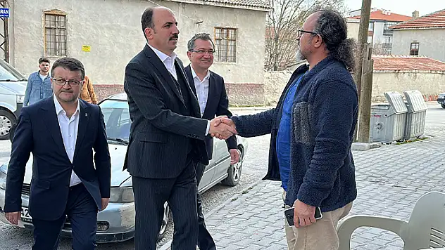 Başkan Altay, Karapınar ve Ereğli'de vatandaşlarla buluştu 