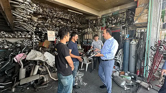 Başkan Altay, Karatay Sanayi esnafını ziyaret etti