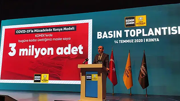 Başkan Altay: 'Konya'mızın bugünü ve yarını için çalışıyoruz'