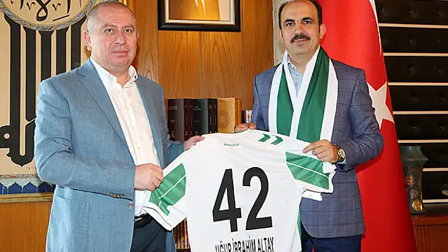 Başkan Altay, Konyaspor'u Avrupa'da istiyor