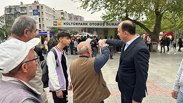 Başkan Altay, Kültürpak'ta vatandaşlarla buluştu
