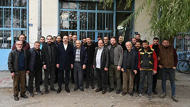 Başkan Altay, Meram sanayi esnafıyla buluştu