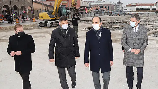 Başkan Altay: 'Mevlana Çarşısı ve Altın Çarşı Konya'ya yakışır hale gelecek'