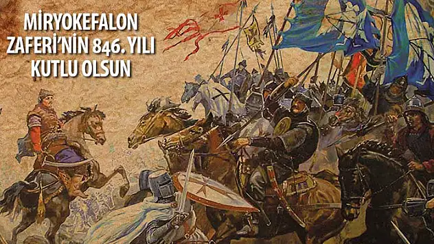 Başkan Altay: Miryokefalon Zaferi'nin 846. yılı kutlu olsun
