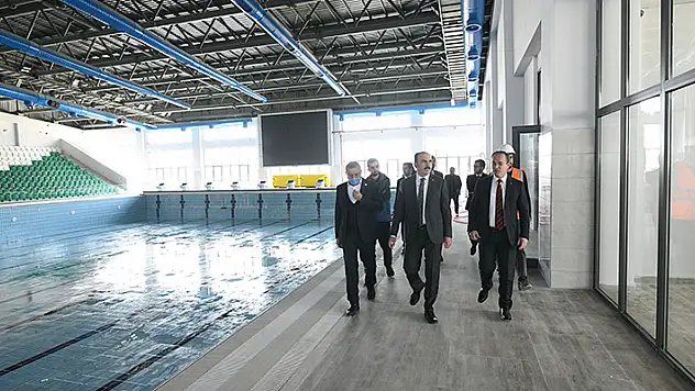 Başkan Altay: Olimpik yüzme havuzu ve atletizm pisti İslami Dayanışma Oyunlarına hazır'
