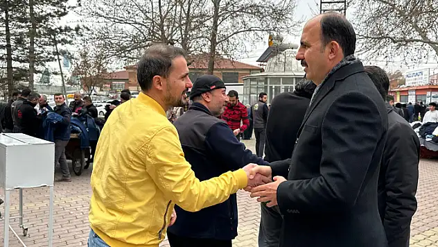 Başkan Altay, Selçuklu Motorlu Vasıtalar Sanayi Camii'nde vatandaşlarla buluştu 