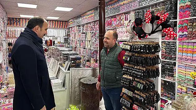 Başkan Altay Toptancılar Çarşısı esnafıyla buluştu
