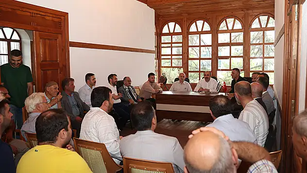 Başkan Altay, Üzümlü'de vatandaşlarla bir araya geldi
