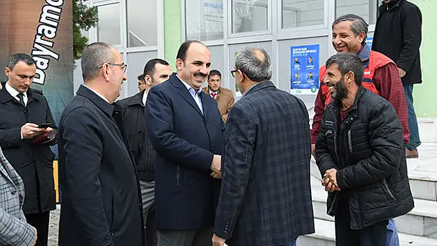 Başkan Altay vatandaşlarla bir araya geldi