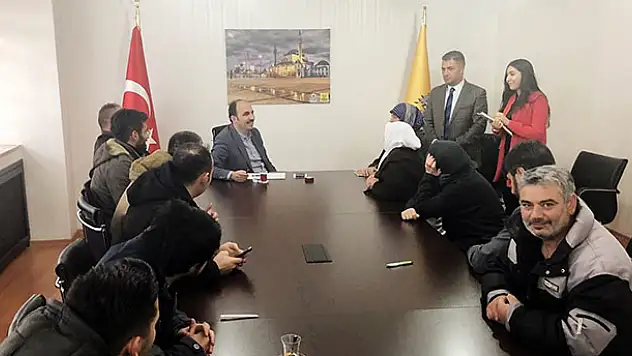 Başkan Altay vatandaşlarla çay davetinde buluştu