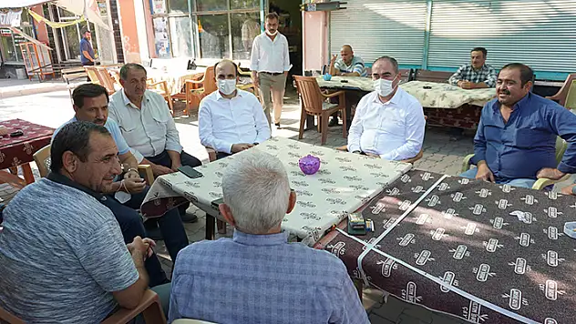 Başkan Altay ve Başkan Kılca'dan mahalle ziyaretleri
