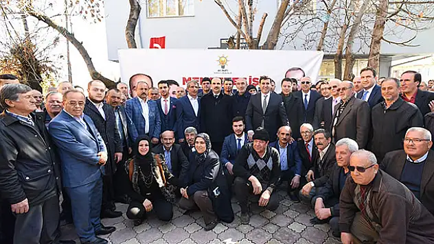 Başkan Altay ve İl Başkanı Angı, Hüyük ve Derebucak'ta