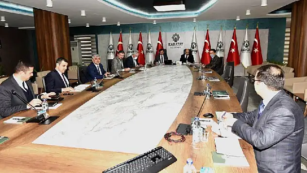 Başkan Altay ve Kılca Karatay'ın yatırım ile projelerini konuştu
