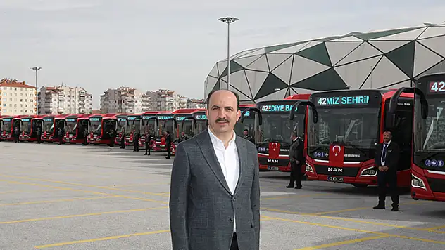 Başkan Altay: Yeni kayıt yaptıran üniversite öğrencileri Konya'da toplu ulaşımı 10 gün ücretsiz kullanıyor
