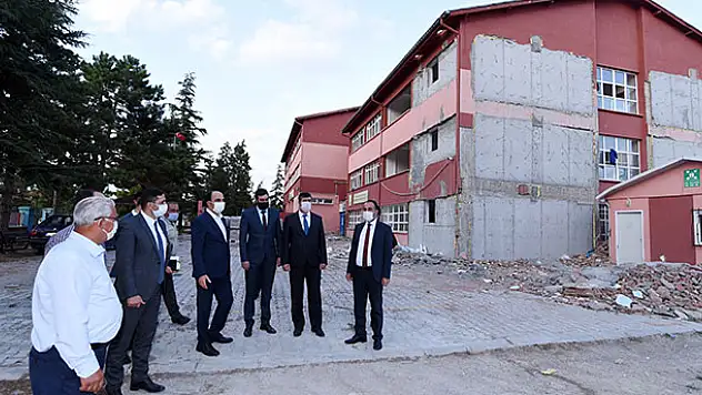 Başkan Altay Yunak ve Tuzlukçu'da incelemelerde bulundu