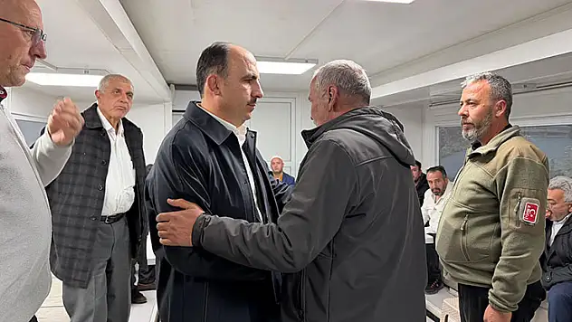 Başkan Altay'dan şehit ailesine taziye ziyareti