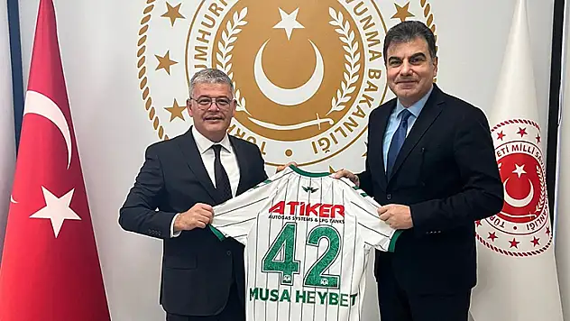 Başkan Atiker'den Bakan Yardımcısı Heybet'e ziyaret