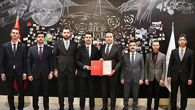 Başkan, Çimen'i tebrik etti