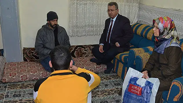 Başkan Hançerli 4 çocuğunu kaybeden ailenin acısına ortak oldu