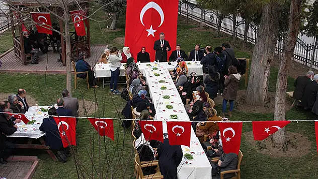 Başkan Hançerli şehit aileleri ile bir araya geldi