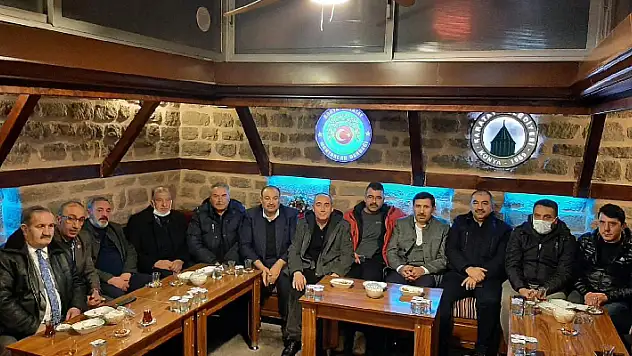 Başkan Hasan Kılca muhtarlarla bir araya geldi