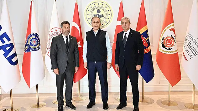 Başkan Karaca'dan İçişleri Bakanı'na ziyaret