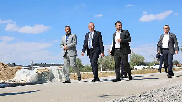 Başkan Kavuş çalışmaları yerinde inceledi