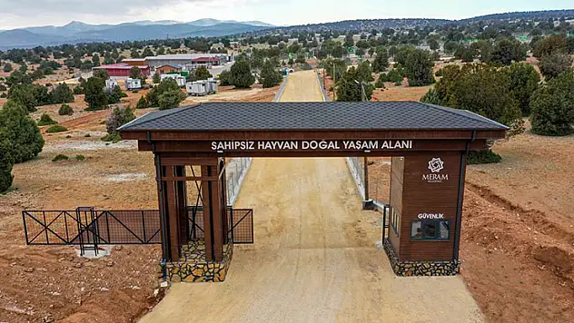 Başkan Kavuş: 'Hayvanlara şehrin stresinden uzak bir alan oluşturduk'