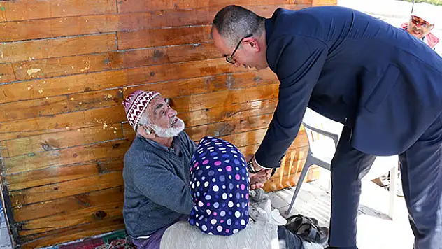 Başkan Kavuş, Hobi Bahçelerinde vatandaşlara misafir oldu