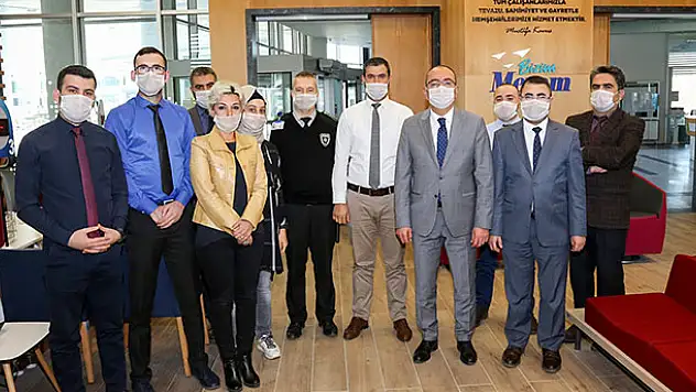 Başkan Kavuş: 'Lösemili çocuklarımızla birlikteyiz, birlikte yeneceğiz'