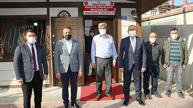 Başkan Kavuş mahalle ziyaretlerine devam ediyor