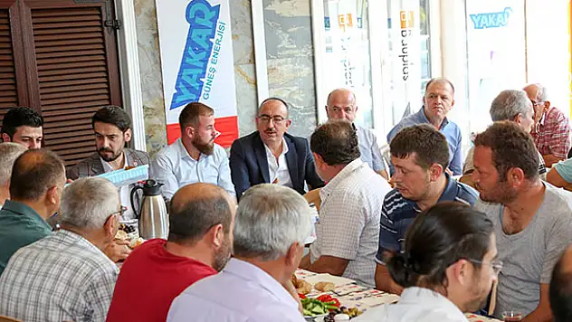 Başkan Kavuş, Meram Sanayi esnaflarıyla buluştu