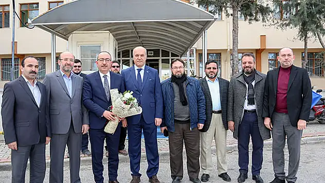 Başkan Kavuş, mezun olduğu Havzan Kur'an Kursu'nda