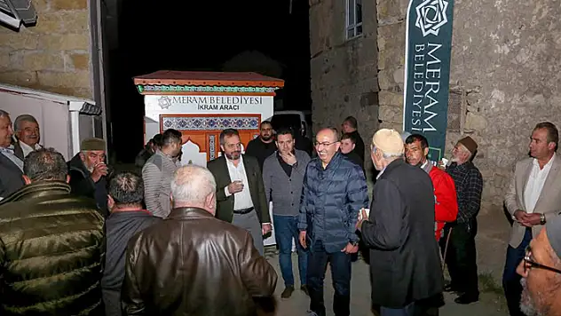 Başkan Kavuş Ramazan'da mahalle ziyaretlerini sürdürüyor
