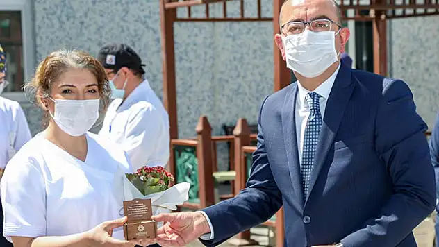 Başkan Kavuş: 'Sağlık kahramanlarımıza minnetimizi verdiğimiz destekle gösterdik'