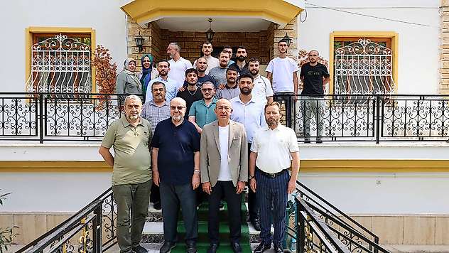 Başkan Kavuş'tan gençlere moral ziyareti: 'Bu savaşı birlikte kazanacağız'