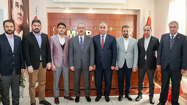 Başkan Kavuş'tan MHP İl Başkanı Karaarslan'a ziyaret