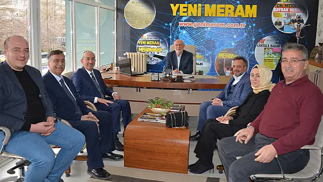 Başkan Kavuş'tan Yeni Meram'a ziyaret