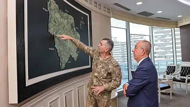 Başkan Kavuş'a TSK'dan üst düzey ziyaret