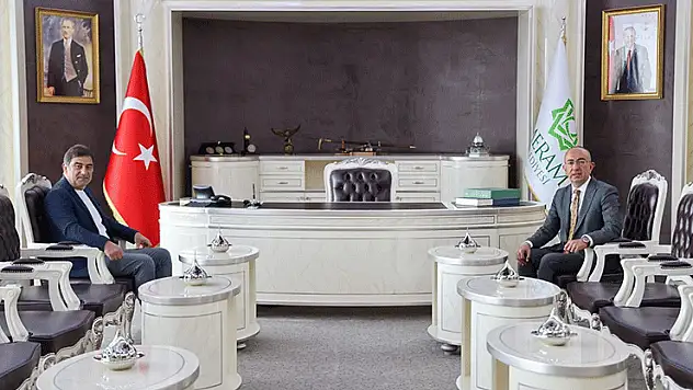 Başkan Kavuş'a üst düzey ziyaret