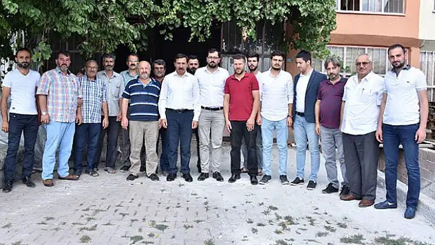 Başkan Kılca Aslım Sanayi esnafıyla buluştu