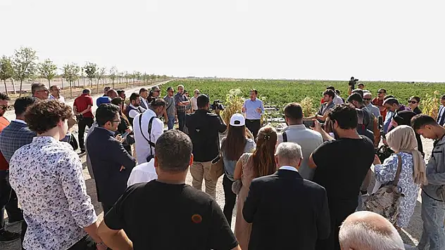 Başkan Kılca,  Ata Tohumu Üretim Tesisi'nde Konya basınıyla buluştu